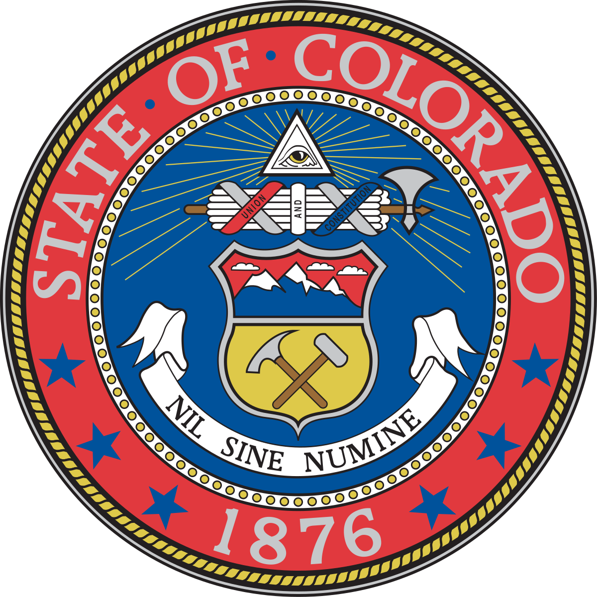 Colorado state emblem